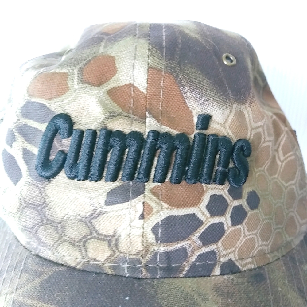 RAM Diesel Powered Cummins Mens Snap Back Cammo Hat